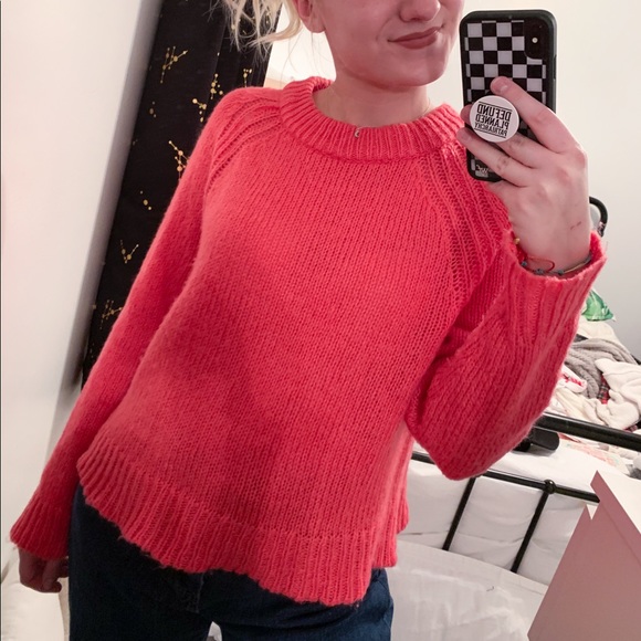 Pink Knit Sweater - Picture 3 of 4